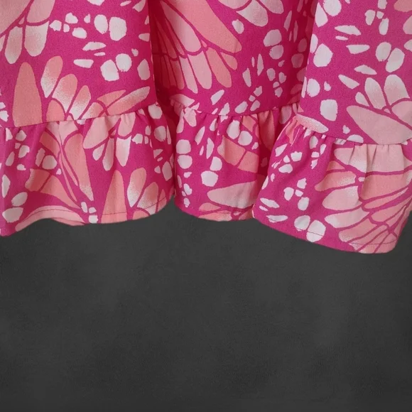 Lily Rose Smocked Waist Skater Dress Juniors Size Large NWT - Picture 6 of 6